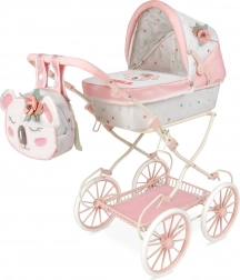DeCuevas inklapbare poppenwagen met rugzak Koala 81 cm
