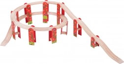 Bigjigs Rail meerlagige houten treinset