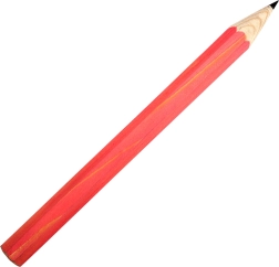 FAUNA Grand crayon en bois – rose, 40 cm