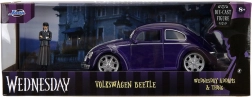 Metalen model Wednesday – Volkswagen Beetle 1:24 met figuur
