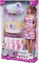Panenka Steffi Love Hello Baby met groeiende buik en baby