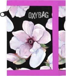 Textiele portemonnee OXY Floral met klittenbandsluiting