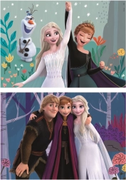 Educa wooden puzzles Frozen, 2×25 pieces