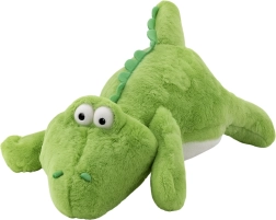 Plush crocodile light green 42 cm