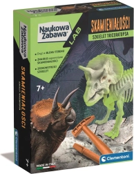 Clementoni triceratops – fluorescerende opgraafset voor kinderen
