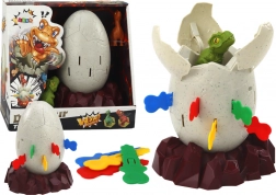 Spel van opspringende dinosauriër ei