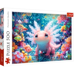 Puzzel 500 stukjes – axolotl Trefl
