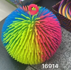 Regenboog knijpballetje