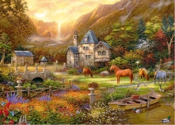 Cherry Pazzi puzzle Golden Valley 1000 pieces