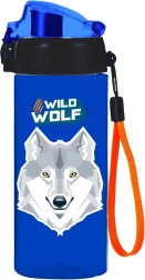 Drinkfles OXY CLICK 500 ml met wolvenmotief