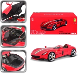Bburago Ferrari Monza SP1 red car model 1:18