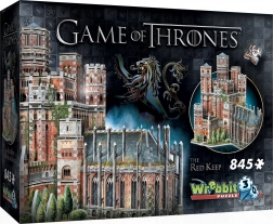 Wrebbit 3D-puzzel Game of Thrones: De Rode Burcht – 845 stukjes