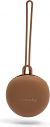 Silicone Pacifier Case New Baby brown