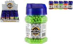 Plastic balletjes voor kinderpistool 6 mm, 1200 stuks, mix van kleuren