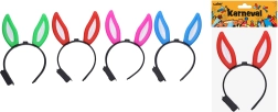Haarband met knipperende konijnenoren