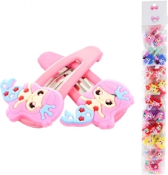 Haarspeldjes met zeemeerminmotief, 2 stuks