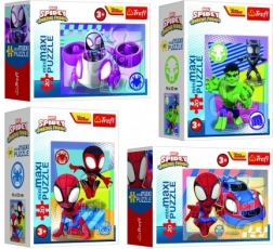 Minipuzzel miniMAXI 20 stukjes MARVEL Spidey en zijn geweldige vrienden