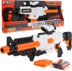 Schuimblaster Fast Pioneer voor kinderen 8+ met vizier, magazijn en 36 kogels