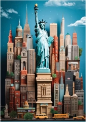 Puzzle New York 1500 Pieces