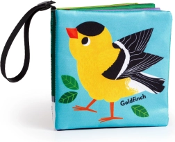 Mudpuppy Fabric Stroller Book Bird