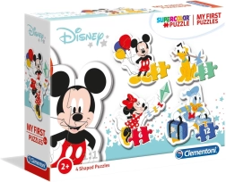 My First Puzzle MICKEY MOUSE 4-in-1 (3, 6, 9, 12 pieces) – CLEMENTONI