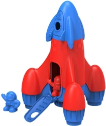 Green Toys raket blauw – ecologisch ruimtespeelgoed voor kinderen