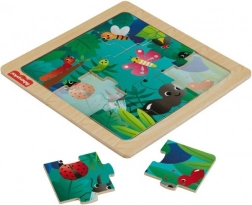 Houten puzzel met insectenthema Fisher-Price