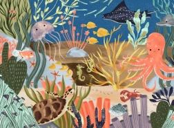 Puzzle Ocean Whimsy 500 pieces Ravensburger