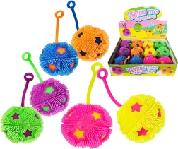 Lichtgevende stervormige bal 6,5 cm