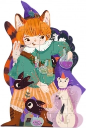 Djeco gigantische puzzel tovenaar Pio – 36 stukjes