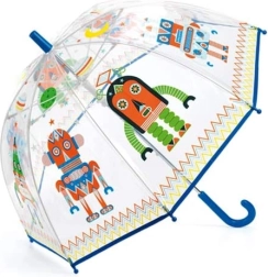 Kinderparaplu Robots middelgroot