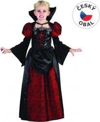 Robe de carnaval Vampire pour filles 110 - 120 cm