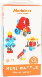 Mini Waffle Construction Blocks 70 pcs for Boys Marioinex
