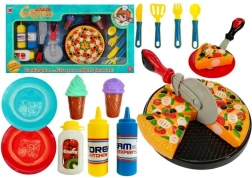 kinder kookspeelset pizza en ijs 20 stuks