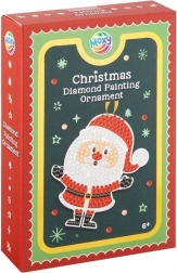 MOXY diamond painting – Christmas ornament Santa