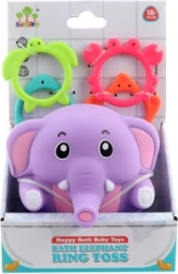 Lancer d’anneaux éléphant – jeu pour tout-petits