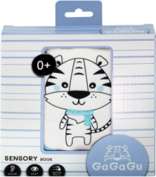 Livre sensoriel en tissu pour bébés Tygr GAGAGU