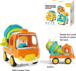 Interactieve betonmixer voor de allerkleinsten