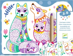 Djeco Coloration Magique Familles de la Forêt