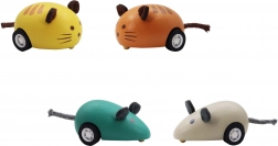 Rijdend houten diertje