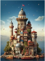 Anatolian Puzzle Maiden's Tower 1000 Pieces