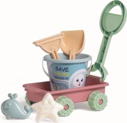 Pastel sand set with cart – ocean