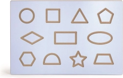 Vervangbaar paneel – vormen 60 × 40 cm