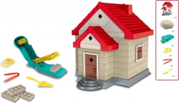 Kinetisch zand – bouwset met baksteenvormen Huis 750 g