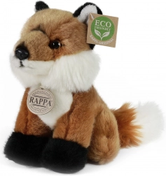 Eco Plush Sitting Fox, 18 cm