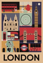 CLEMENTONI Puzzel Style in the City: Londen 1000 stukjes