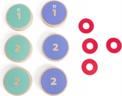 Houten spel Rol het!