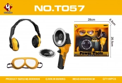 Kinderset voor kleine klussers – slijper met accessoires