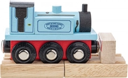 Bigjigs Rail houten trein Terrier – blauw