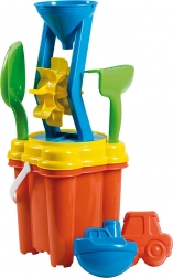 ANDRONI ensemble de sable avec moulin, 7 pièces